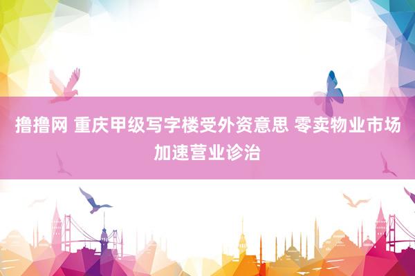 撸撸网 重庆甲级写字楼受外资意思 零卖物业市场加速营业诊治